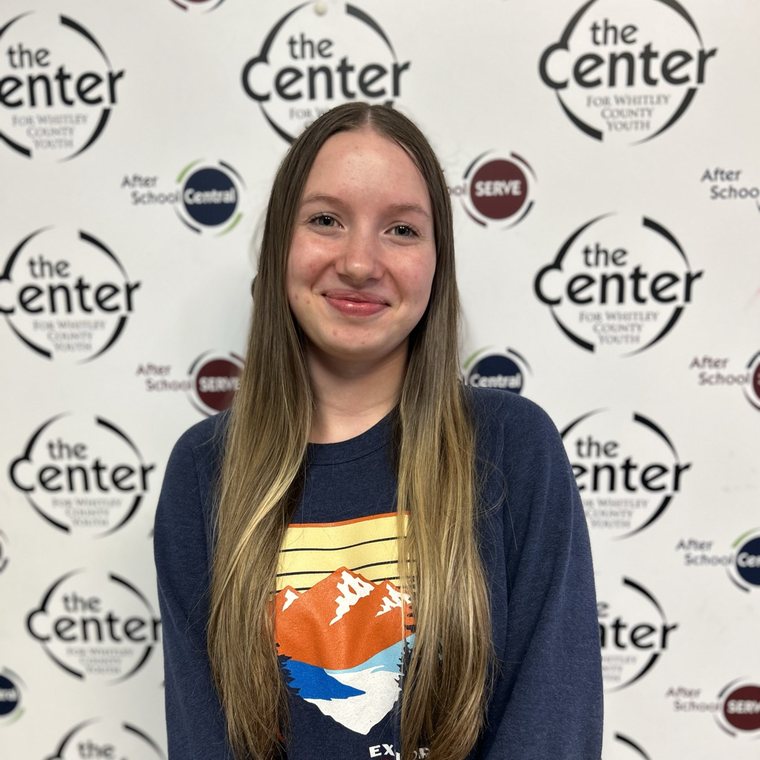 A student at The Center for Whitley County Youth