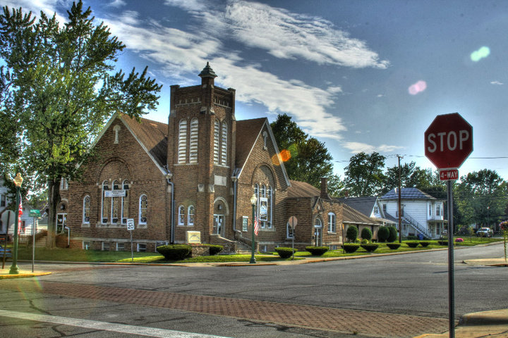 The 201 West Market Street building in Columbia City